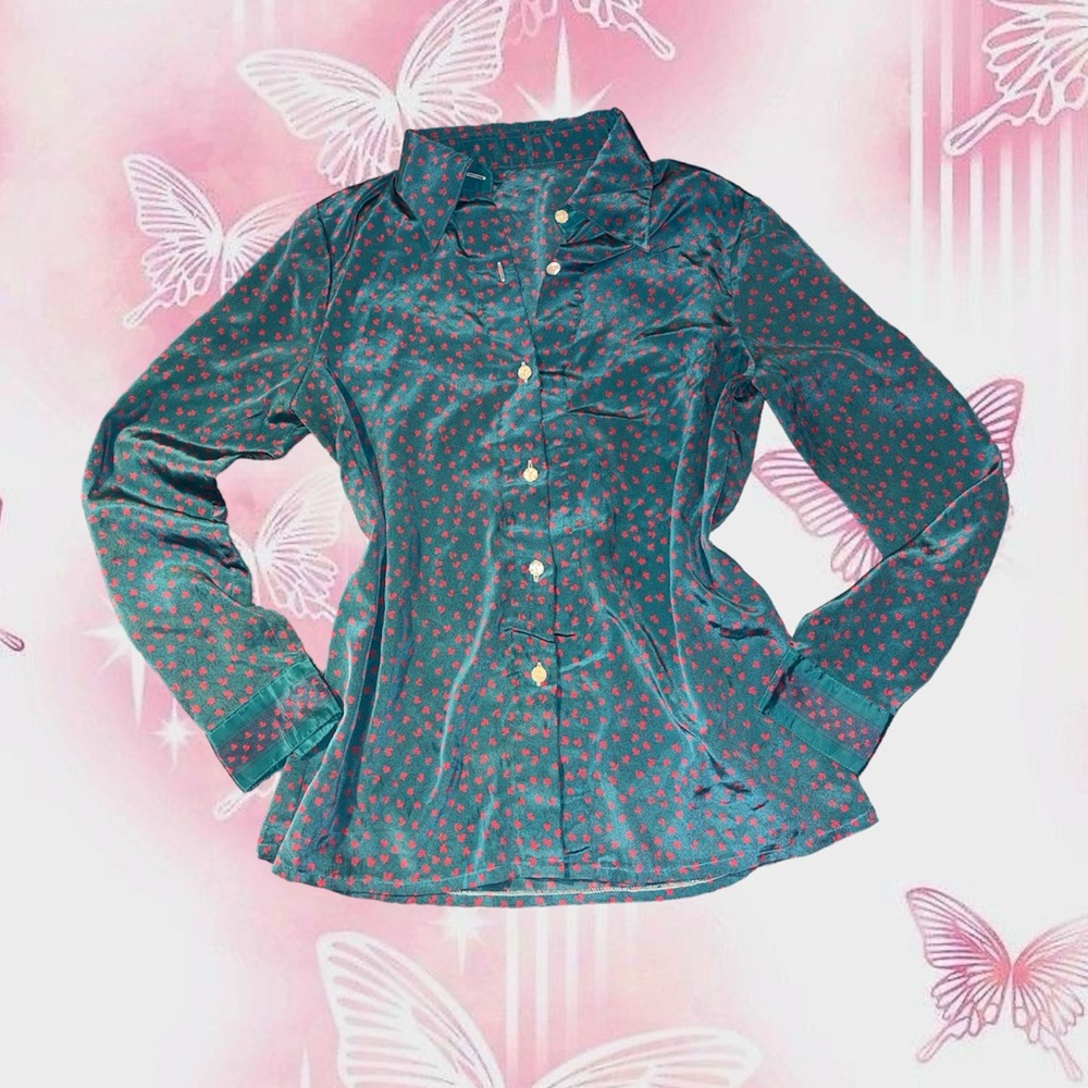 Floral Office Blouse 📁👚
